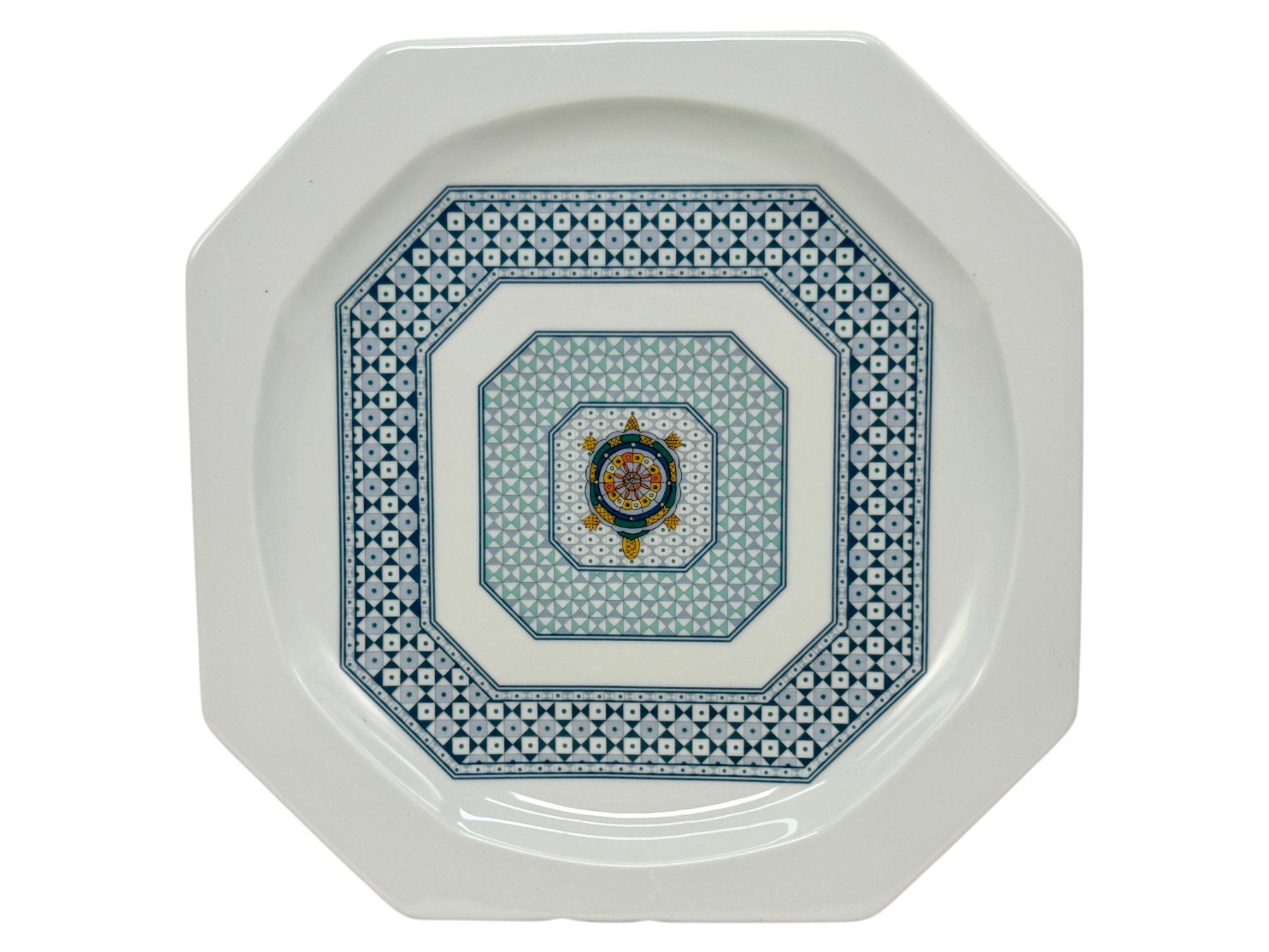 Bernardaud Piatti di portata: Plat de service octogonal Bernardaud Limoges "Galapagos" – Usato da Cossonay-Ville venduto da PassionDuPasse 9