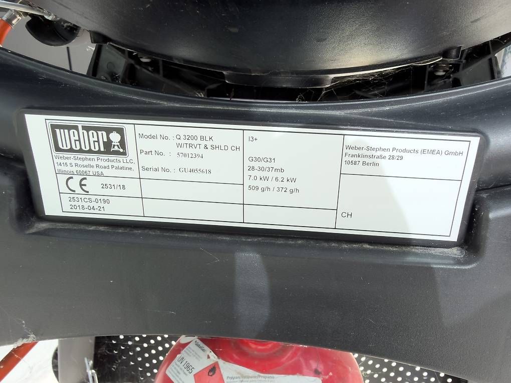 Grils: Weber Gasgrill Q3200 – D'occasion à Jonen par Sandrotto 4