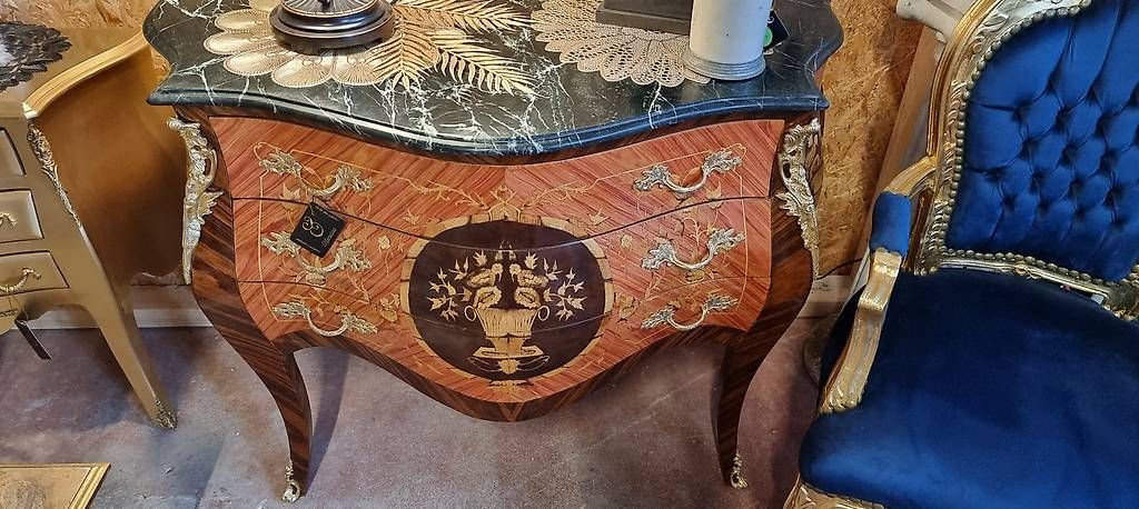 Cassettiere: Französische Kommode Louis XV, geschweift – Usato da Kaufdorf venduto da Nati-Nati 6