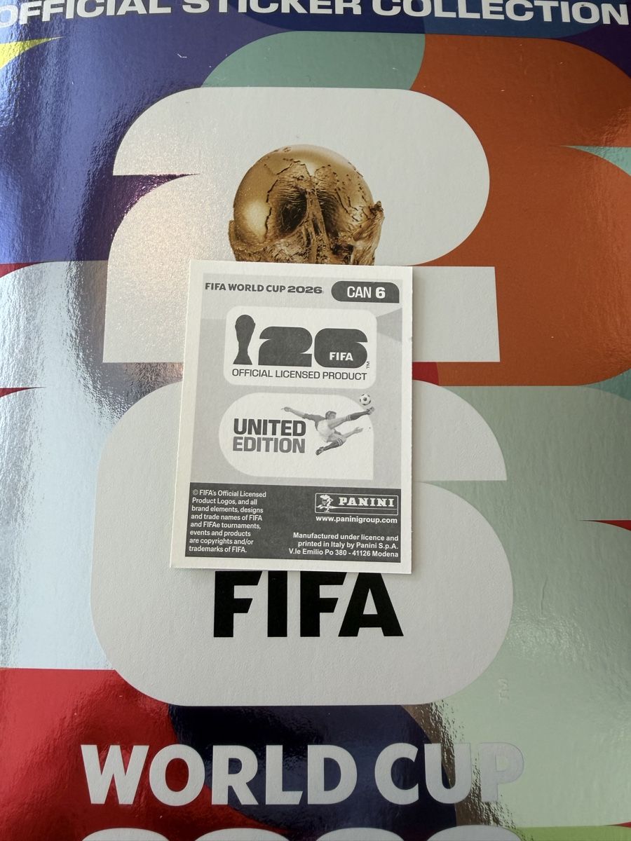 Panini Carte collezionabili: Panini Fifa World Cup 2026 - CAN 6 – Nuovo (secondo la descrizione) da Zürich venduto da Panini67 1