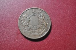 East India Company 1835 cuivre