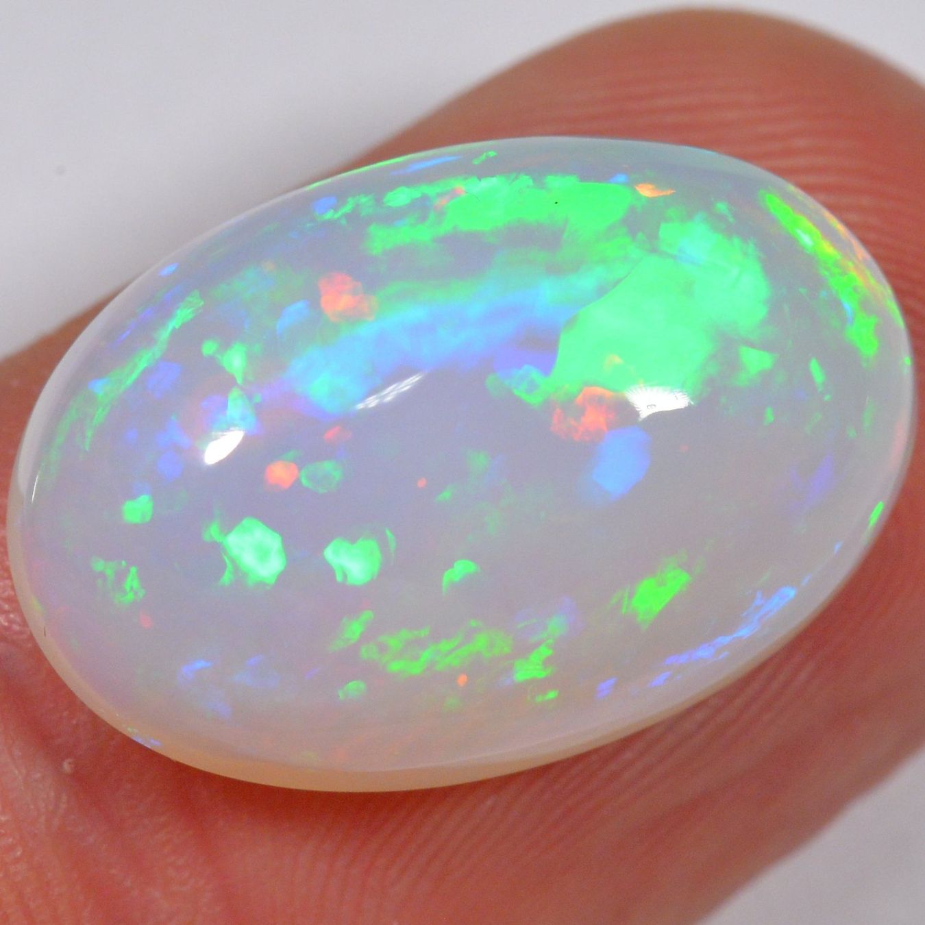 Edelsteine: 10.6 Karat - Ovaler Äthiopischer Welo Opal – Neu (gemäss Beschreibung) aus Rüti ZH von DeinOpal 2