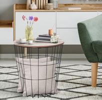 BEISTELLTISCH Korbtisch Sofatisch NEU SOFORT