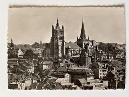 La Cathedrale, Lausanne, gestempelt 1960