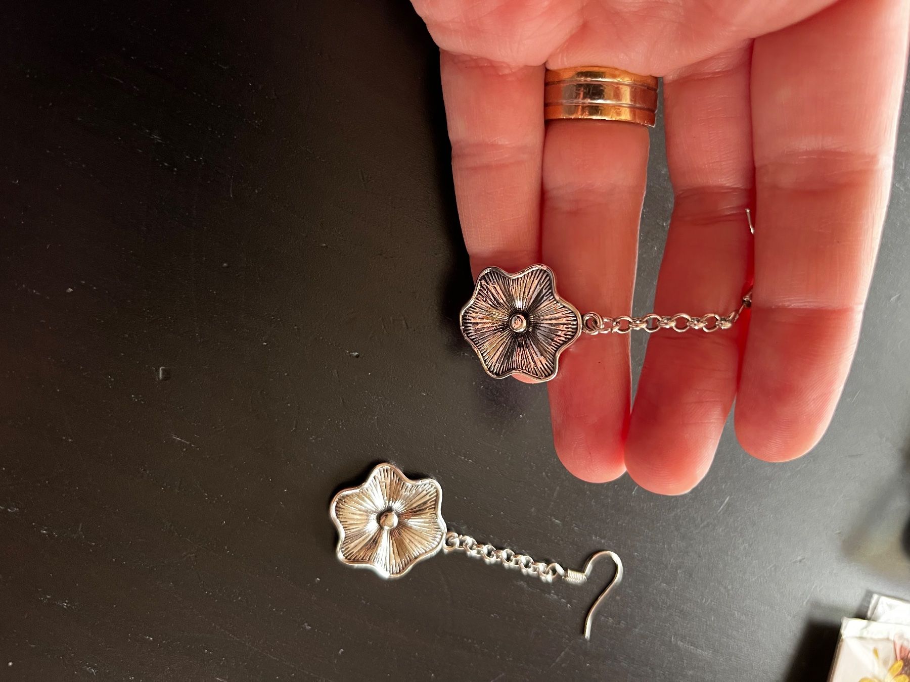 Ohrringe & -stecker: Ohrringe Blume – Neu (gemäss Beschreibung) aus Gams von Mariawicca 5