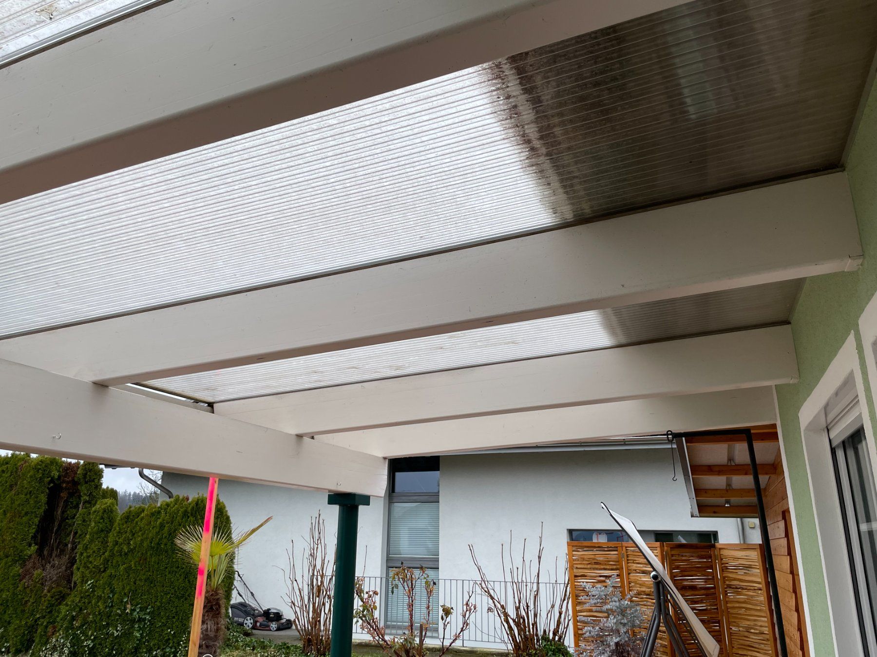 Abris: Alte Terrassenüberdachung – D'occasion à Röthenbach Hbsee par K_Man1989 4