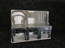 9 Fjantig- Ikea- Kleiderhaken (Stühle) schwarz
