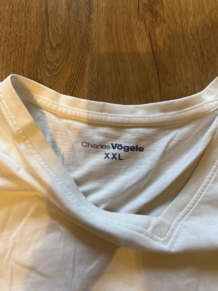 T-Shirts: T-shirt blanc Vögele – Gebraucht aus Yverdon-les-Bains von Little_M0nster 1