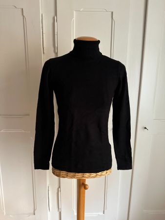 SOYACONCEPT - Feinstrick Rollkragenpullover schwarz S