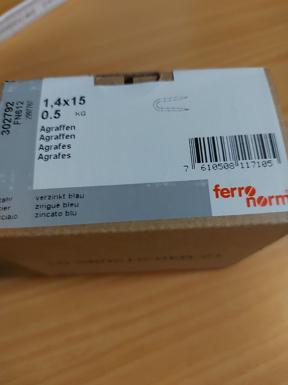 Tutti gli attrezzi: Agraffen 1.4x15  /1.6x18 – Nuovo e nell'imballaggio originale da Glis venduto da fragra 1