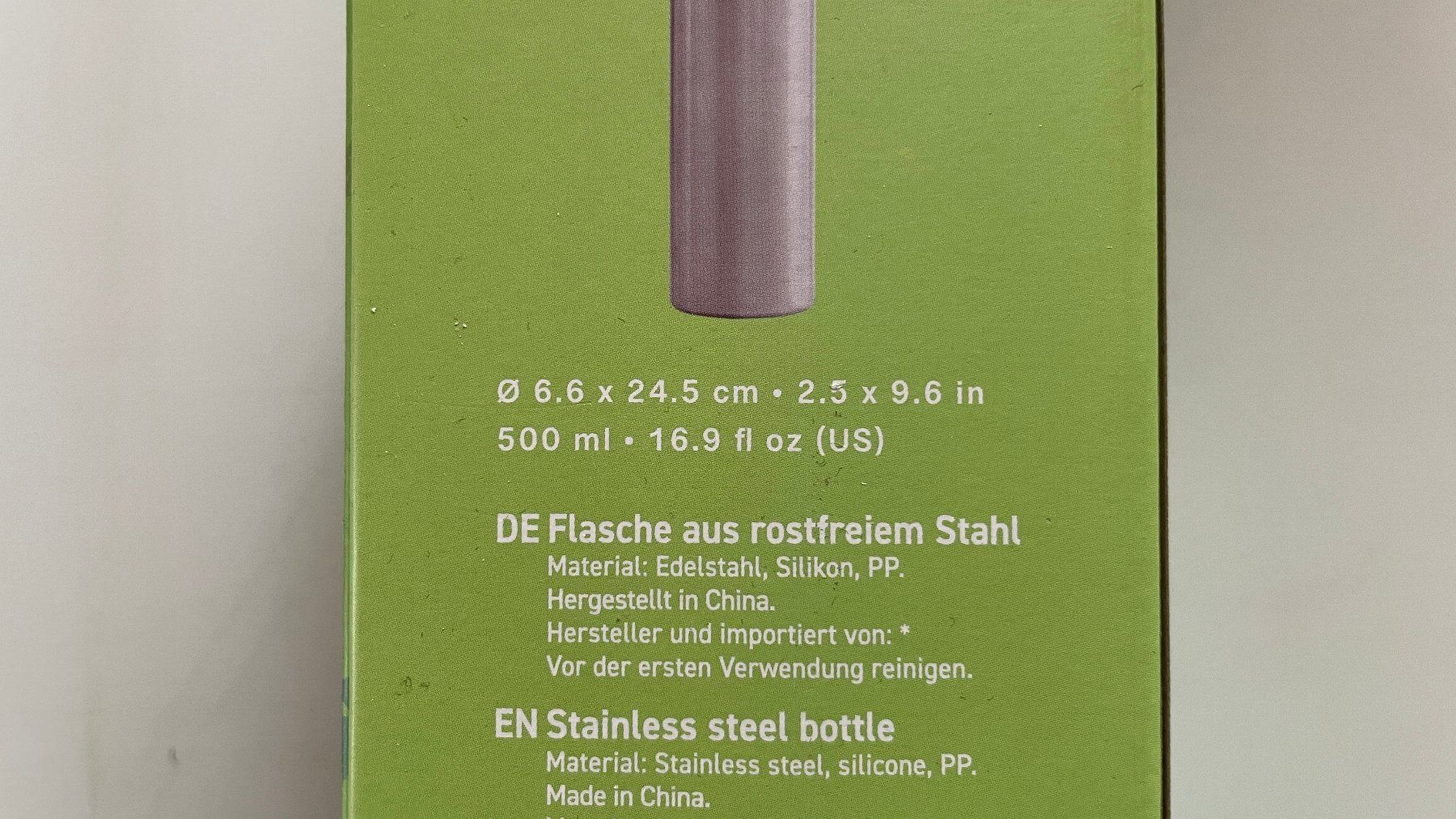 Coop Borracce & Thermos: Edelstahl Thermosflasche 500ml – Nuovo (secondo la descrizione) da Glattfelden venduto da cybermaxx 1