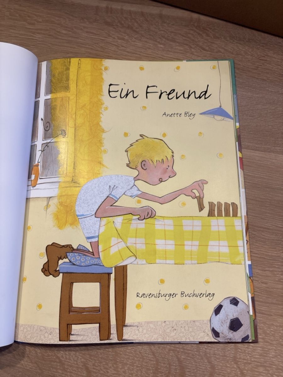 Libri: Kinderbuch "Ein Freund" von Annette Bley, Ravensburger – Nuovo (secondo la descrizione) da Lotzwil venduto da kie_fdq8 4