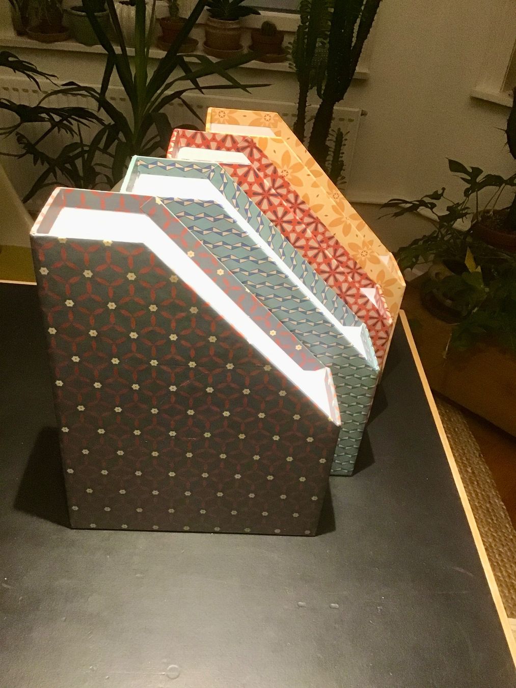 Raccoglitori: 4 Boxen als Papierablage Büromaterial – Usato da Allschwil venduto da rah_8bfj 2