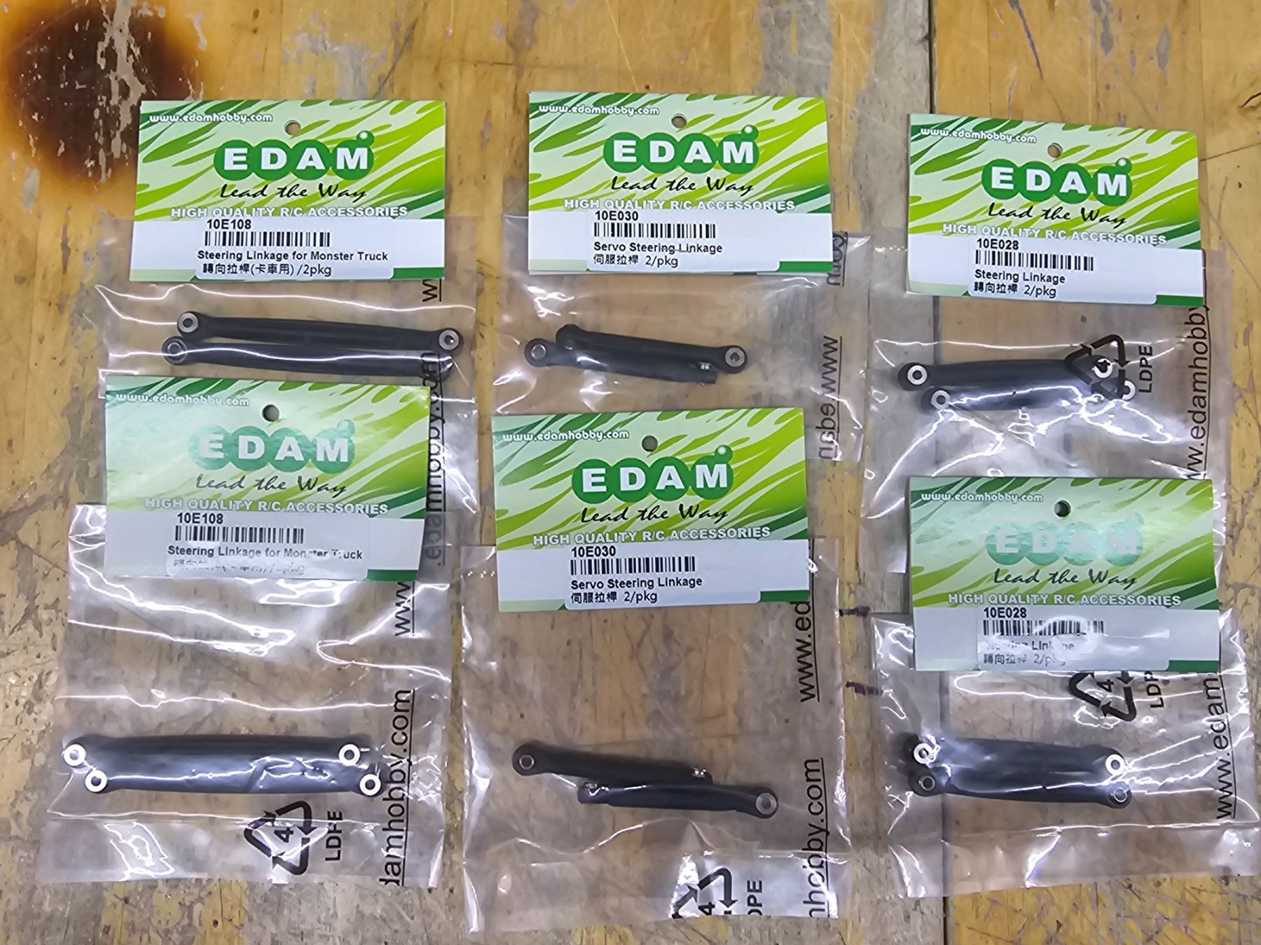 RC Kits de montage: Diverse EDAM Spurstangen – Neuf avec emballage d'origine à Rüti ZH par Madeira14