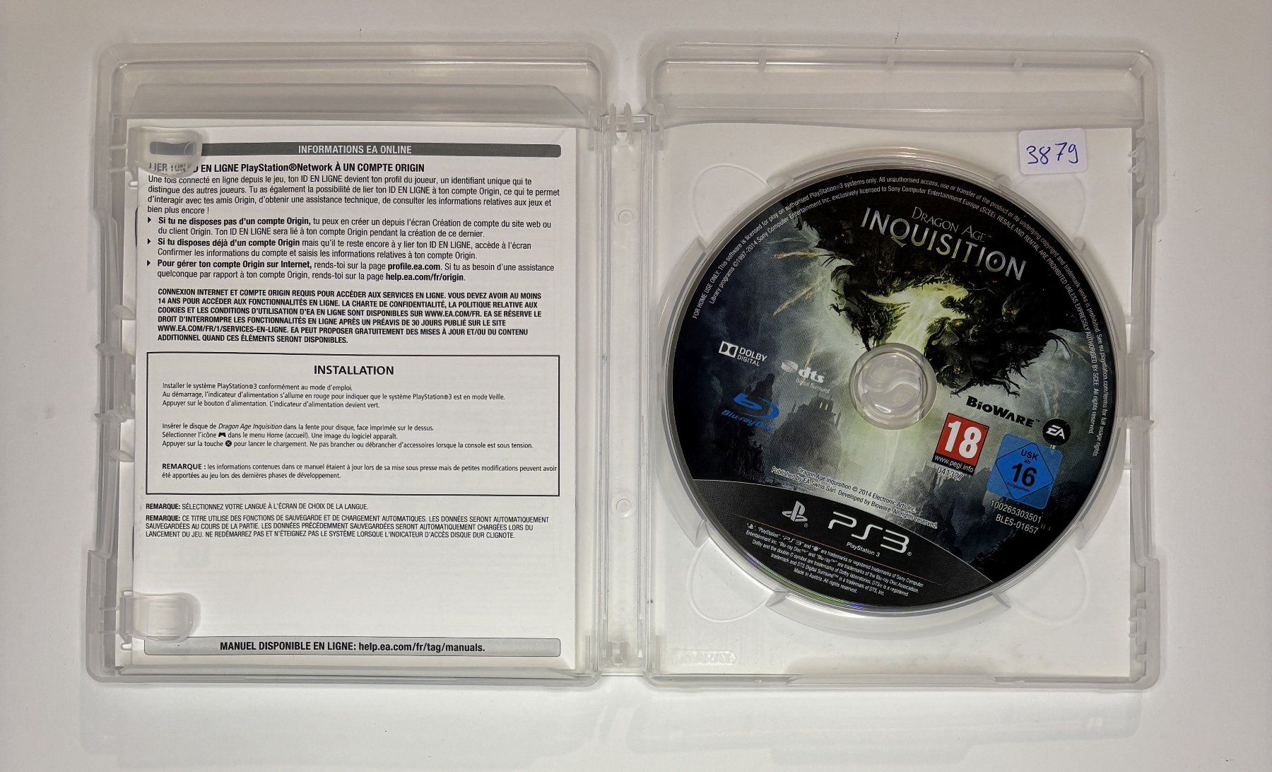 Giochi: PS3 - Dragon Age 3: Inquisition – Usato da Allschwil venduto da Bullach 1