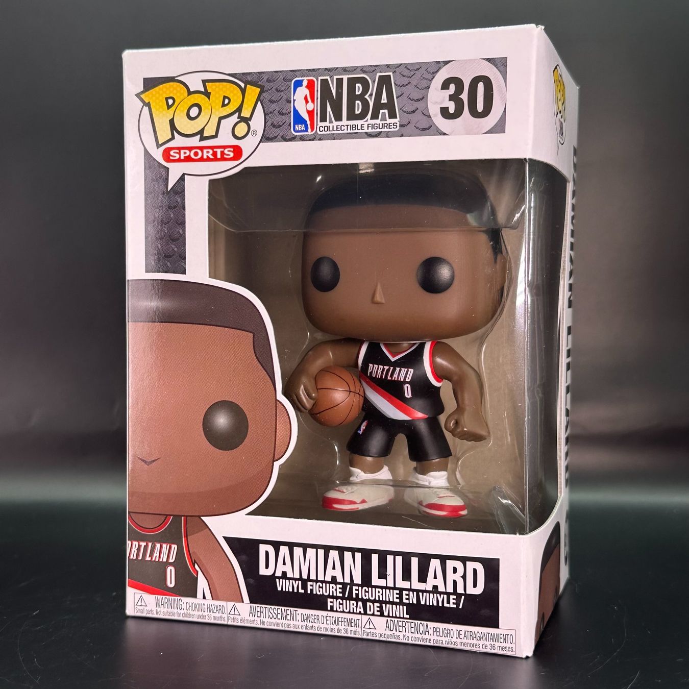 Funko Statuette: Funko Pop! NBA Damian Lillard 30 – Usato da Düdingen venduto da Nerdworld