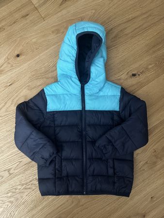 Veste doudoune Lily & Dan bleu turquoise taille 98