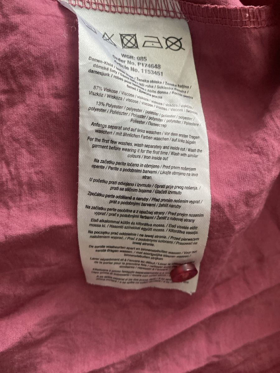 Vestiti: Kleid Janina Rosé Grösse 38 – Usato da Alpnach Dorf venduto da melbb 3