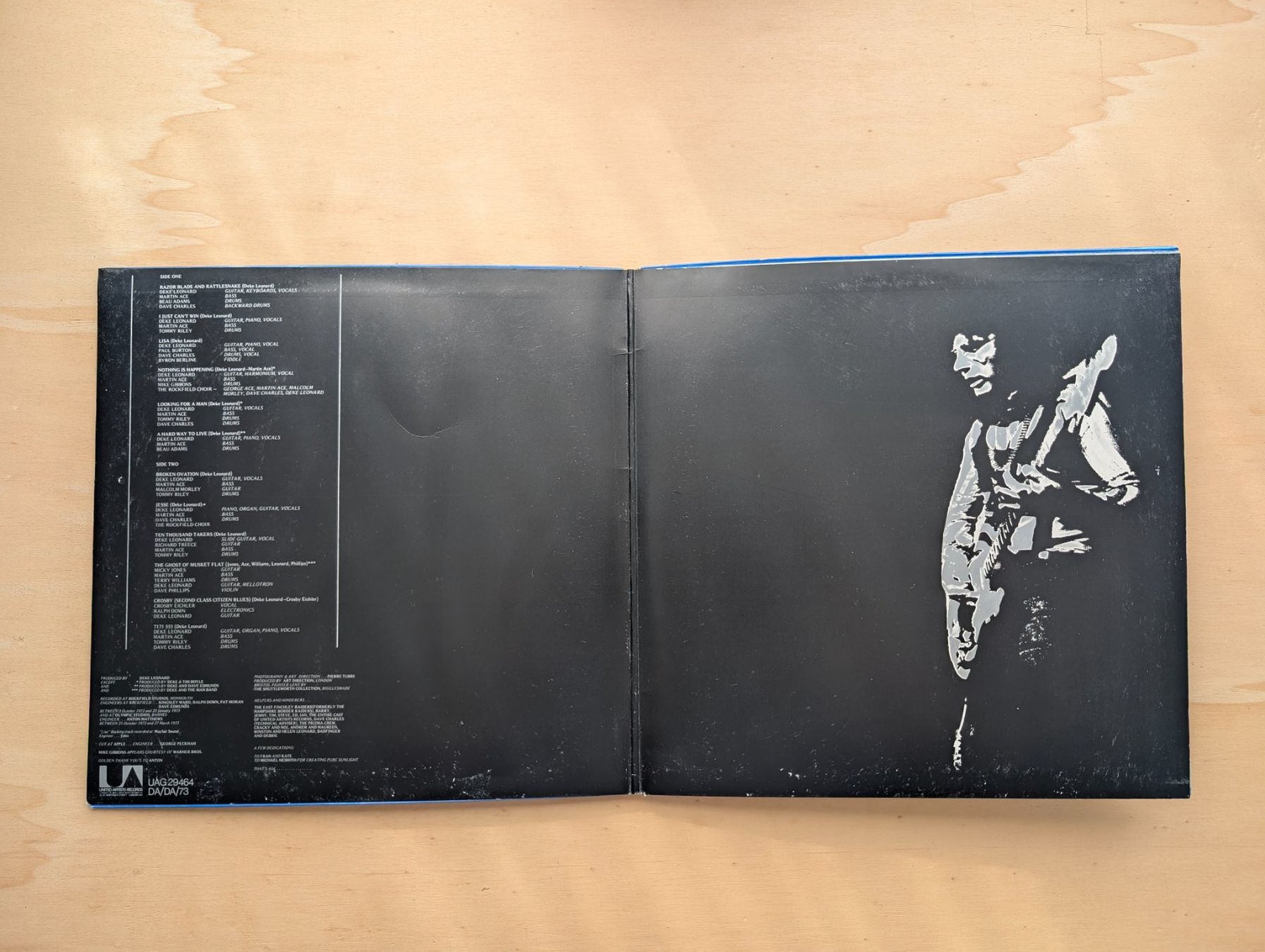 Dischi in vinile: Deke Leonard – Iceberg  UK 73 – Usato da Ebikon venduto da kisuM 1