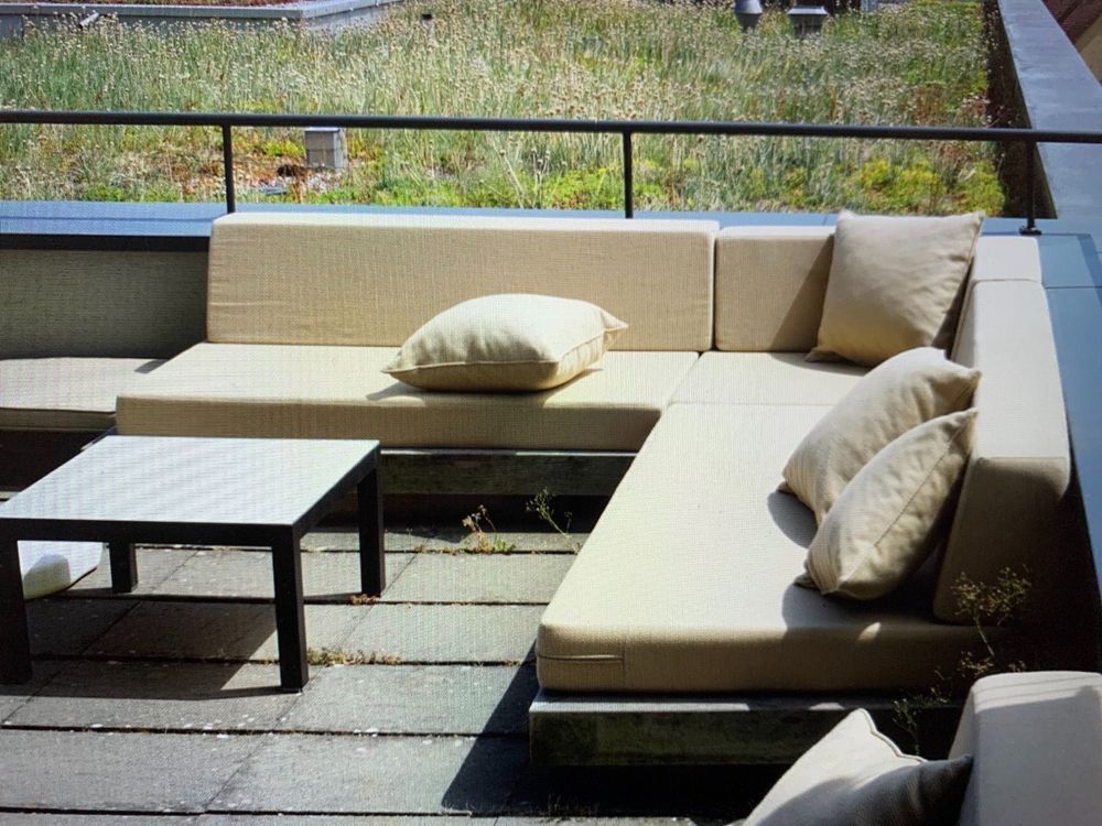 Hochwertige HolzLounge für draussen Kaufen auf Ricardo