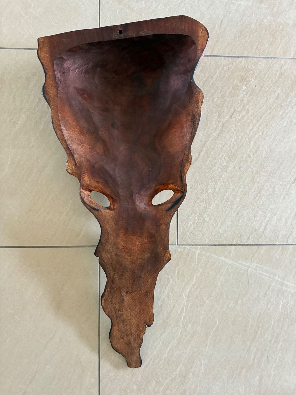 Maschere: Thailändische Holzmaske geschnitzt 56,5cm – Usato da Frick venduto da sandra037 9