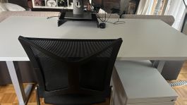 Ergonomischer Bürostuhl & Stehpult-Tisch, Top Zustand!