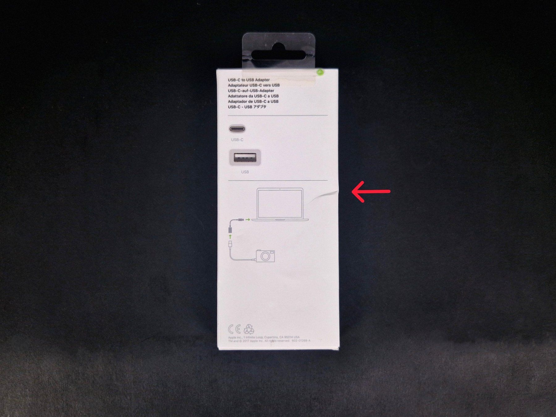Apple Unità & Adattatore: Apple USB-C zu USB Adapter – Nuovo e nell'imballaggio originale da Basel venduto da Restwert_Basel 1