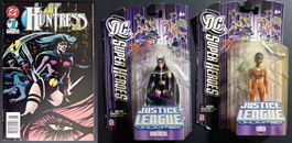 HUNTRESS #1 + SEXY HUNTRESS & VIXEN JUSTICE LEAGUE MATTEL 07