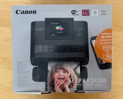 CANON Fotodrucker Selphy CP1200 inkl.1080 Fotopap. & Tinte!!