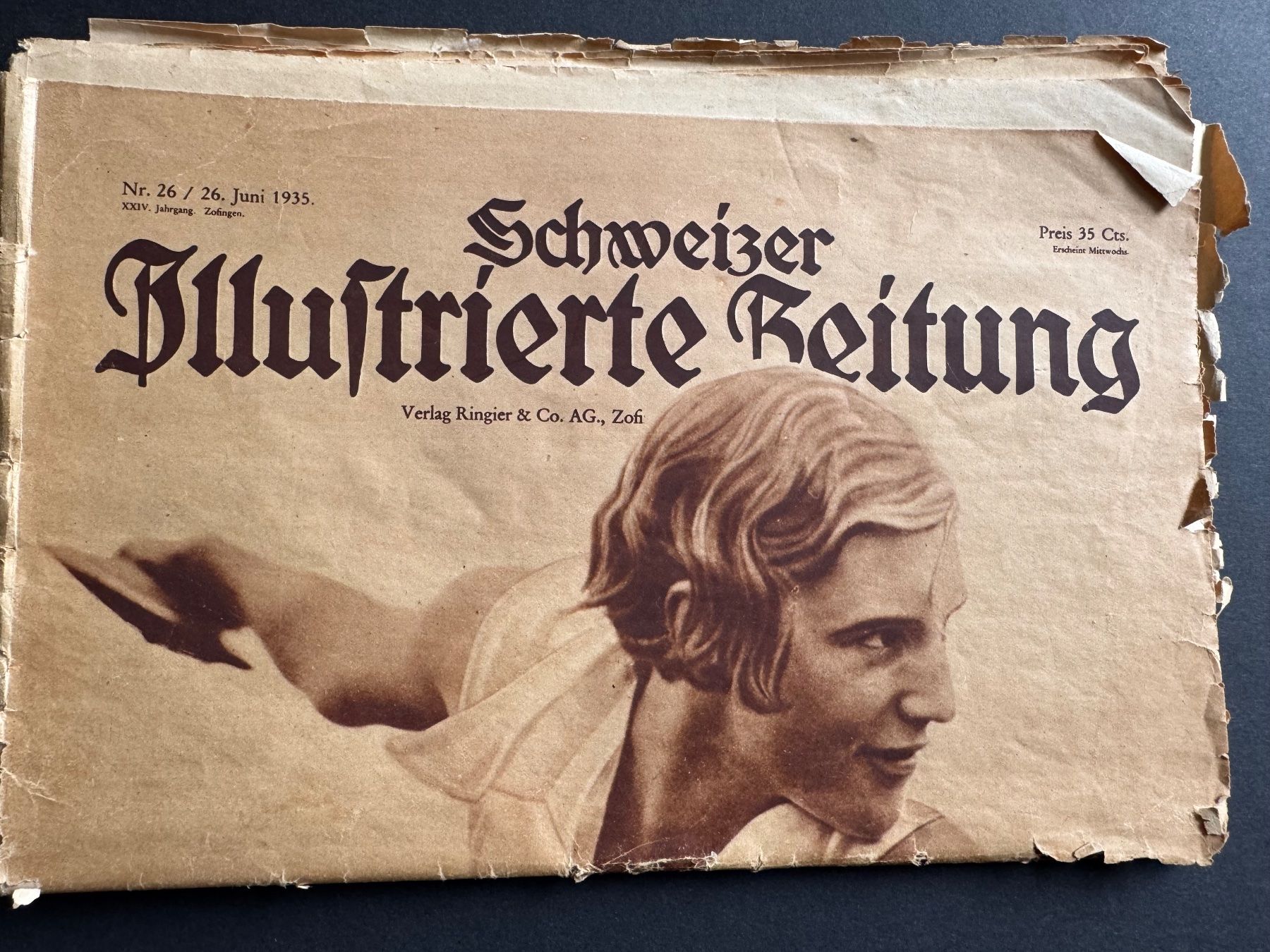 Riviste & Magazine: Schweizer Illustrierte Zeitung Nr. 26 Juni 1935 – Usato da Feldmeilen venduto da Allerlei3112