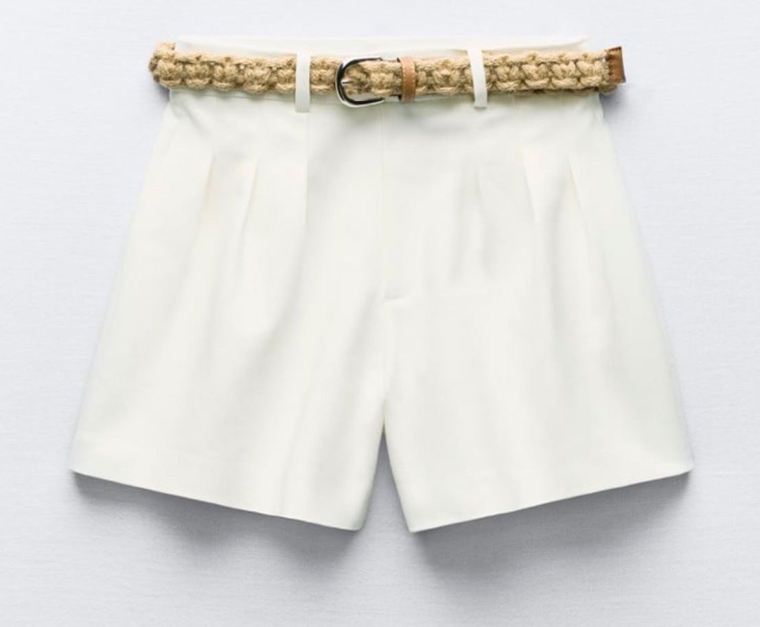 Zara Pantaloni: Zara Damen Shorts Gr. M weiß – Nuovo (secondo la descrizione) da Zumikon venduto da nat_96zs