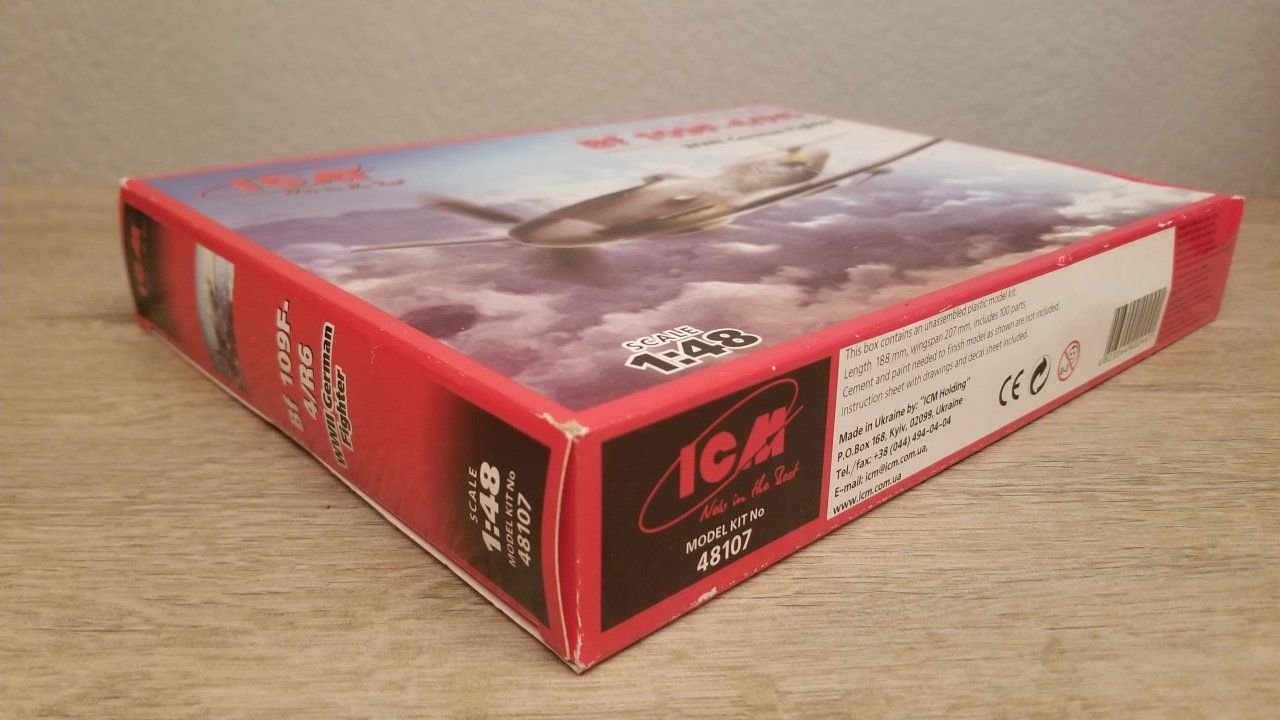 Kit di modellismo & Modellini statici: ICM 48107 Bf 109F-4/R6 – Nuovo e nell'imballaggio originale da Schwadernau venduto da Blueray 3