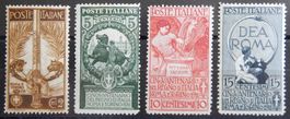Italien Kat. 100-103 * 1911 Kat. 65 Euro