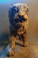 Antike Holz Skulptur Jules Jolliet