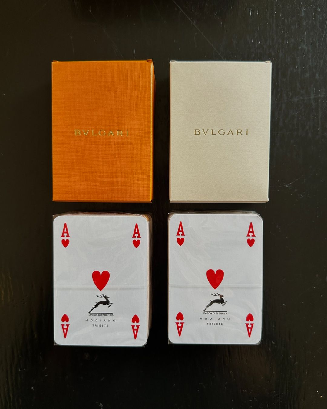 Giochi: Bulgari Spielkartensets – Nuovo e nell'imballaggio originale da Zürich venduto da lixius 5