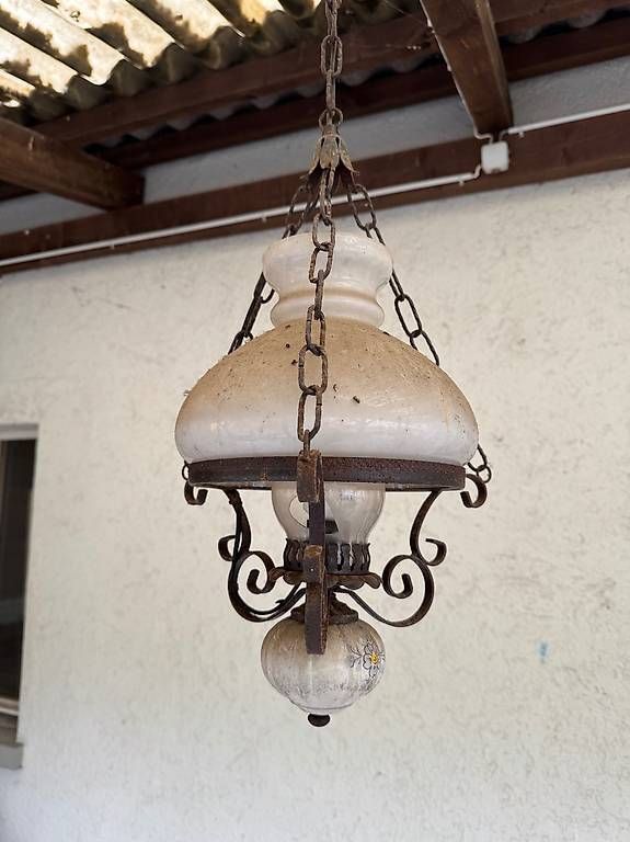 Kronleuchter & Deckenlampen: Vintage Hängeleuchte  rustikal  – Gebraucht aus Münchwilen AG von me2work