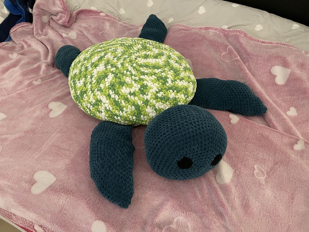 Lana: Hand gehäkelte Schildkröte amigurumi – Usato da Airolo venduto da Bagaion99