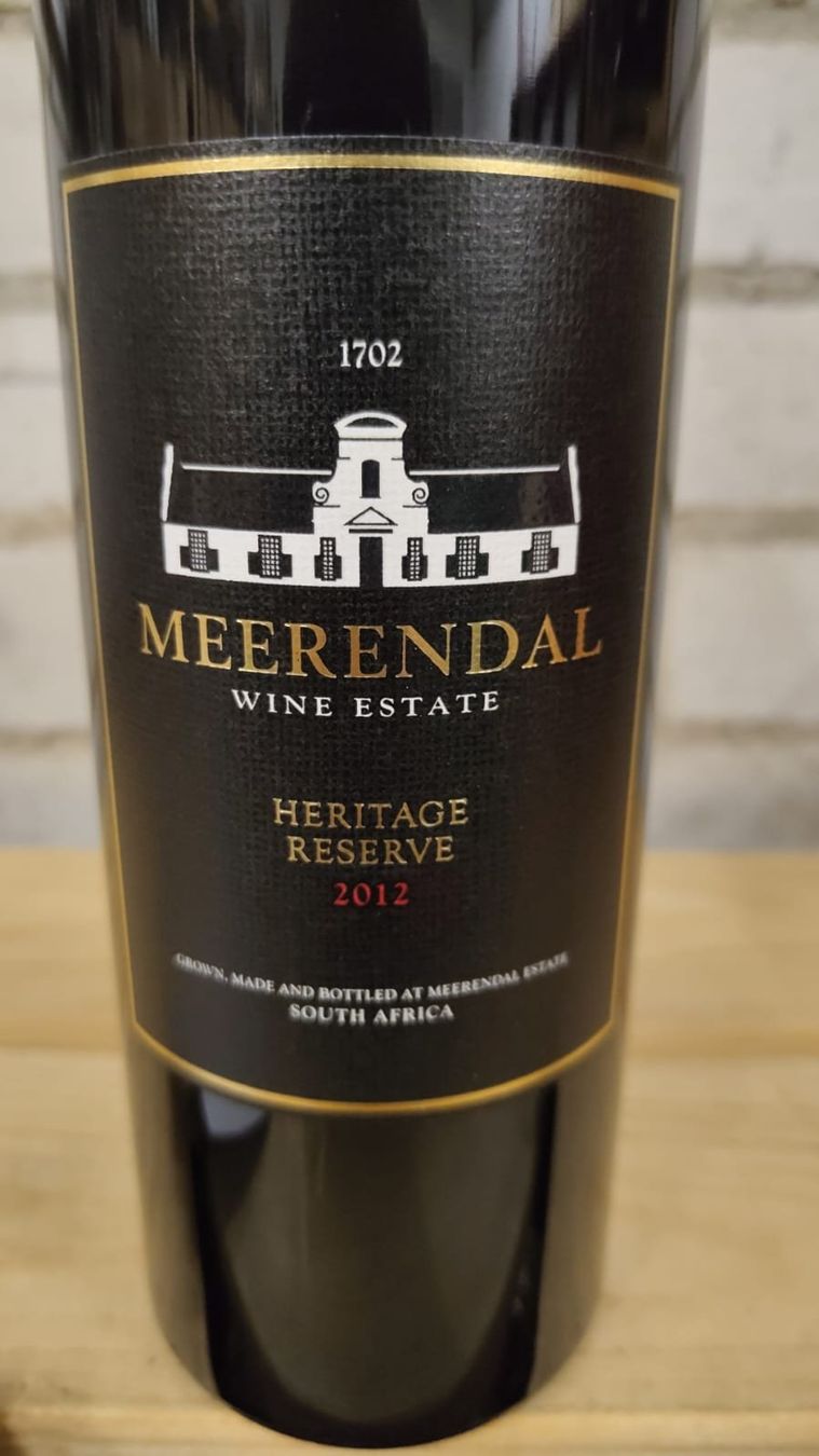 Vino: 2012 Meerendal Heritage Reserve – Nuovo (secondo la descrizione) da Münchenstein venduto da wusmarino 3