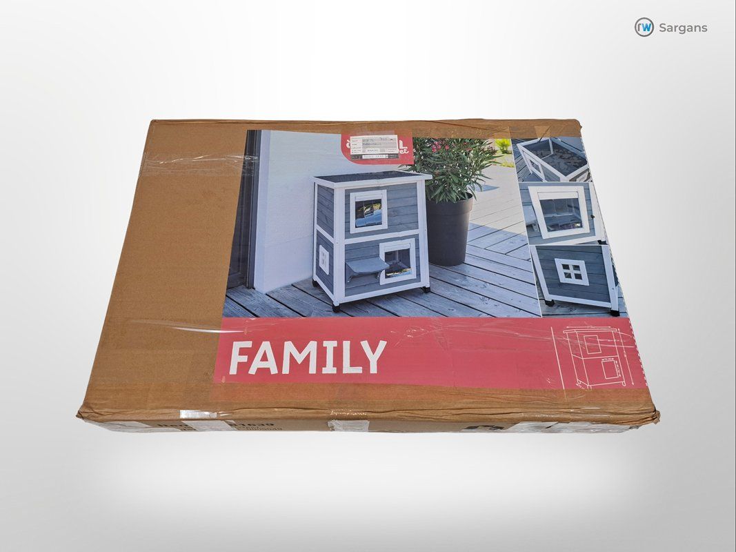 Cucce & Letti: KERBL Katzenhaus 57 x 55 x 80 cm – Usato da Sargans venduto da Restwert_Sargans