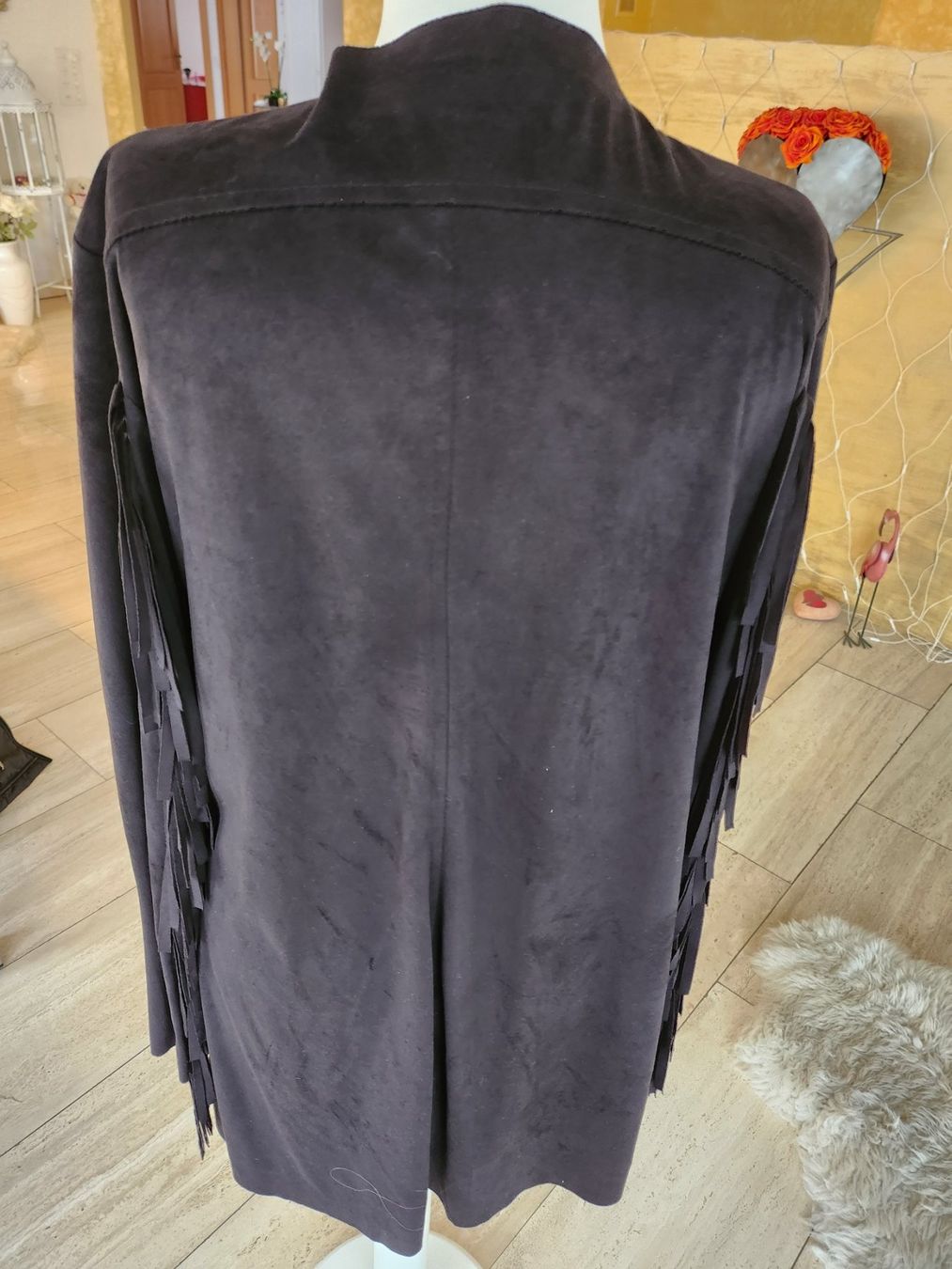 Giacche: Jacke mit Fransen – Usato da Luzern venduto da Womeninred 2