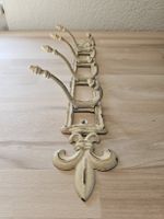 Garderobe aus Metall Vintage für 4 Jacken und Taschen