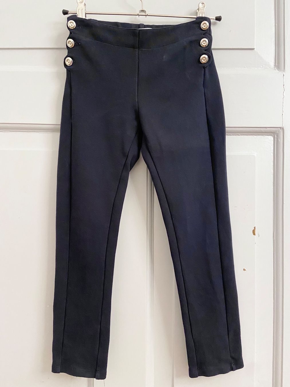 Chloé Pantaloni: Chloe, Hose, 122, dunkelblau – Usato da Zürich venduto da Pokimoki_1