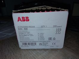 ABB Leitungsschutzschalter 20A 3 Pol Kl. B