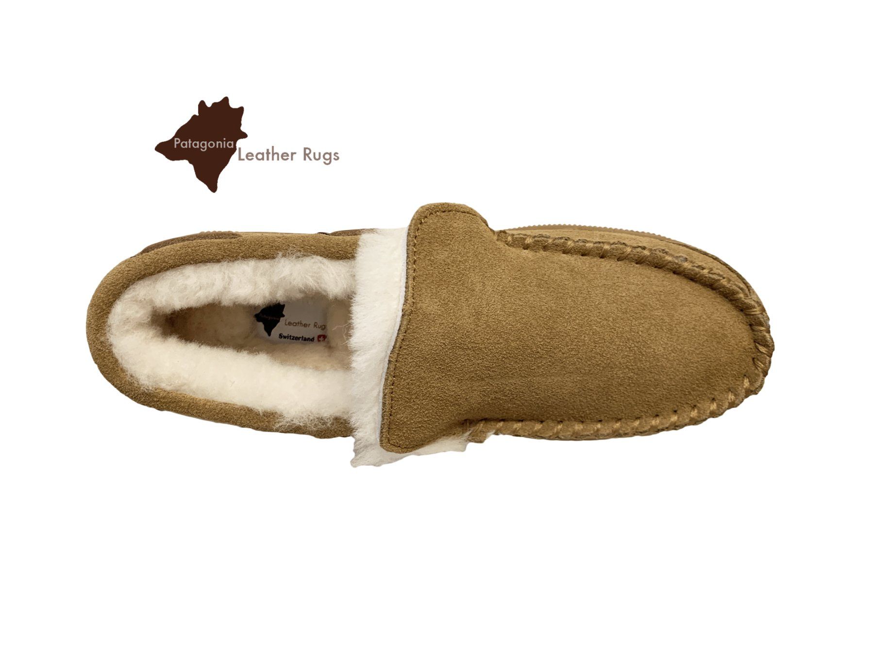 Herrenschuhe: Mit Lammfell gefütterte Leder-Mokassins – Neu und originalverpackt aus Arbedo von patagonialeatherrugs 6