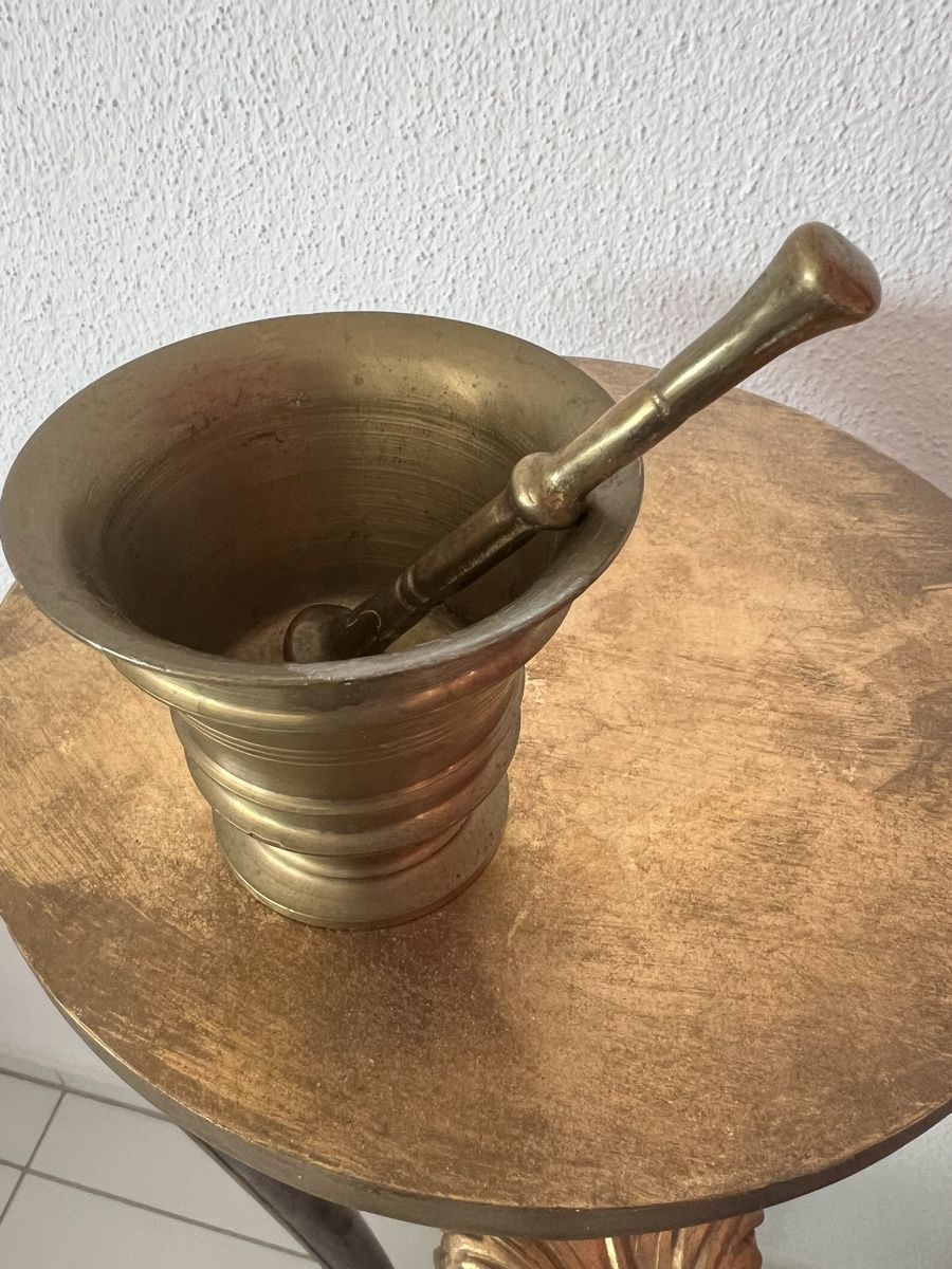 Altro per cucinare: Mörser Messing mit Stöpfsel – Usato da Kriens venduto da Renggi70 1