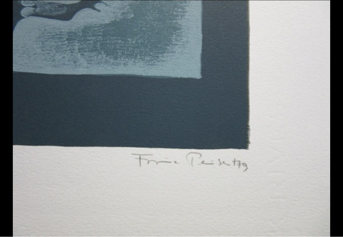 Grafiken & Lithographien: Friedel PEISERT (1932-2011) | Lithographie – Gebraucht aus Gampelen von theboywhoworks 1