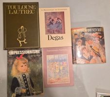 5 livres sur Peinture - Impressionnisme et grands peintres
