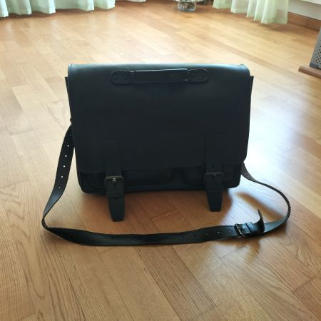 Leder Schultasche