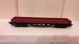 Märklin HO AC : DB wagon plat 4 essieux