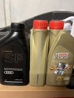 Motorenöl „Castrol“ und Special Audi“